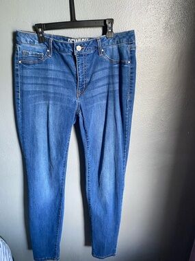 Rewash Skinny Jeans in Medium Blue Wash